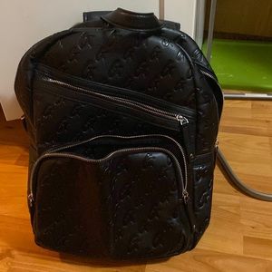 Black glamaholic book bag